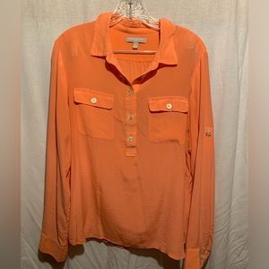 Banana Republic 100% silk blouse XL